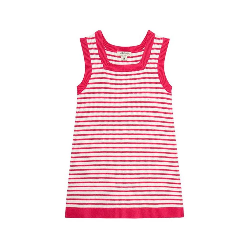Habitual Girls  Novelty Knit Sundress, Pink